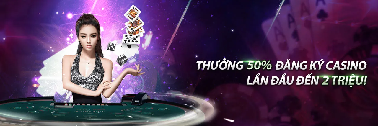 Sân vận động thể thao sôi động và sảnh casino sang trọng của QH88