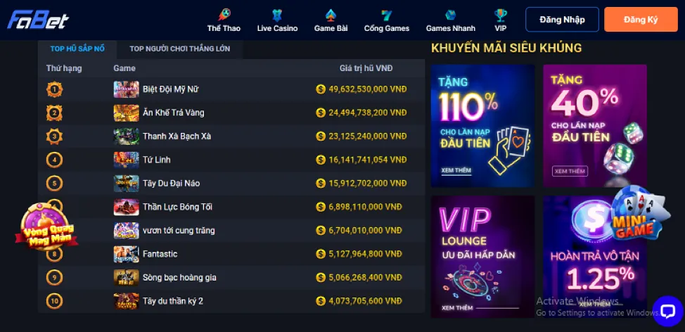 Trải nghiệm Live Casino tại qh88 liên kết mới